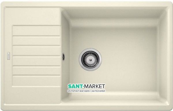 Мийка для кухні прямокутна BLANCO ZIA XL 6 S Compact SILGRANIT врізна обертаємося жасмин 523278