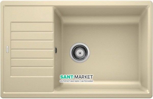 Мойка для кухни прямоугольная BLANCO ZIA XL 6 S Compact SILGRANIT врезная  оборачиваемая  шампань 523279