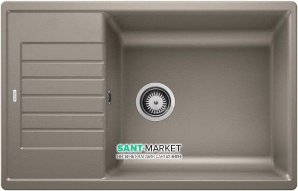 Мийка для кухні прямокутна BLANCO ZIA XL 6 S Compact SILGRANIT врізна обертаємося сірий беж 523280