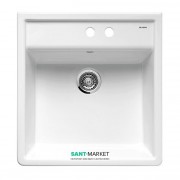 Мийка для кухні квадратна BLANCO Panor 60 кераміка біла 514501