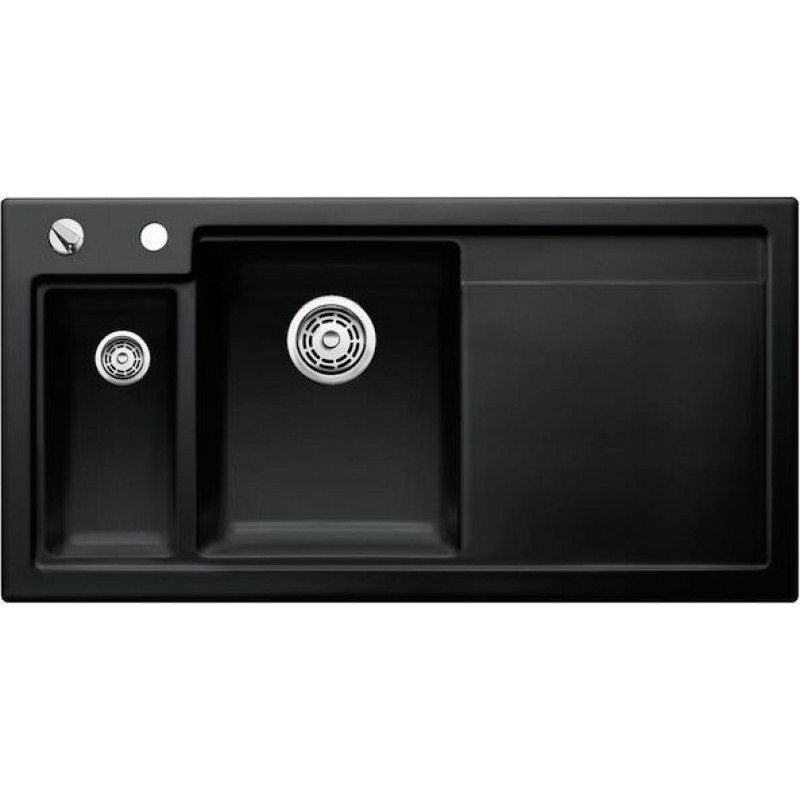Мойка для кухни прямоугольная BLANCO Axon II 6 S керамика  черный 524150