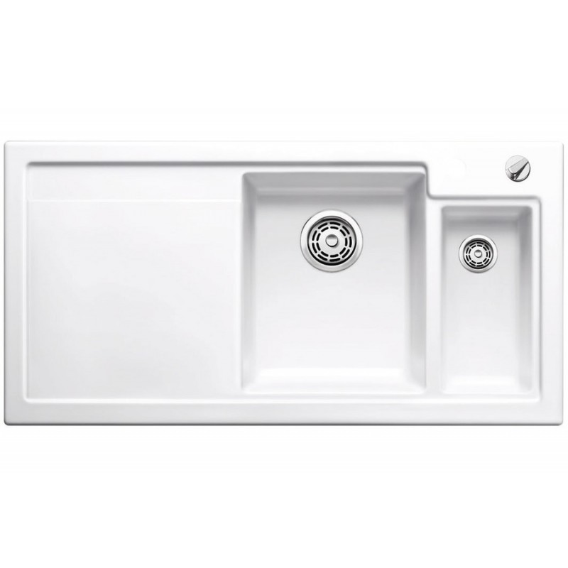 Мийка для кухні прямокутна BLANCO Axon II 6 S кераміка глянсовий білий 524138