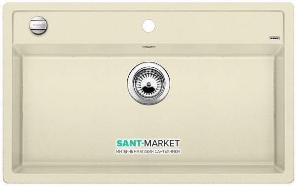 Мойка для кухни прямоугольная BLANCO DALAGO 8 SILGRANIT врезная  с клапаном-автоматом  жасмин 516634
