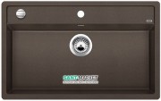 Мойка для кухни прямоугольная BLANCO DALAGO 8 SILGRANIT врезная  с клапаном-автоматом  кофе 516638