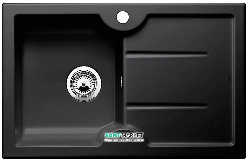 Мийка для кухні прямокутна BLANCO Idessa 45 S кераміка чорна 514499