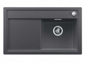 Мойка для кухни прямоугольная Blanco ZENAR 45 S-F SILGRANIT клапан-автомат  чаша справа  темная скала 523792