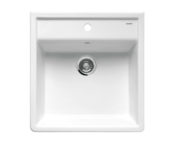 Мийка для кухні квадратна BLANCO Panor 60 кераміка біла 514486