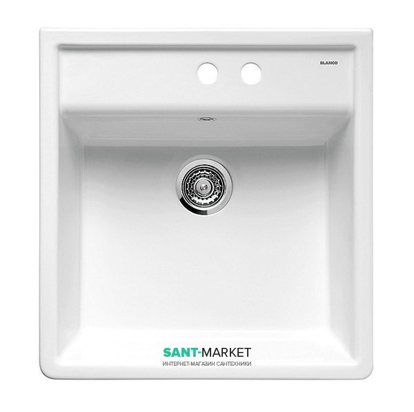 Мойка для кухни квадратная BLANCO Panor 60 керамика белая 514501