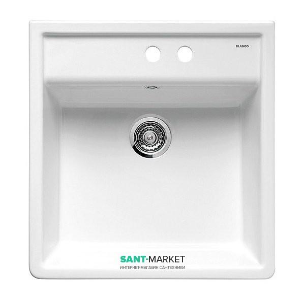 Мийка для кухні квадратна BLANCO Panor 60 кераміка біла 514501