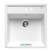 Мийка для кухні квадратна BLANCO Panor 60 кераміка біла 514501