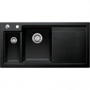 Мойка для кухни прямоугольная BLANCO Axon II 6 S керамика  черный 524150