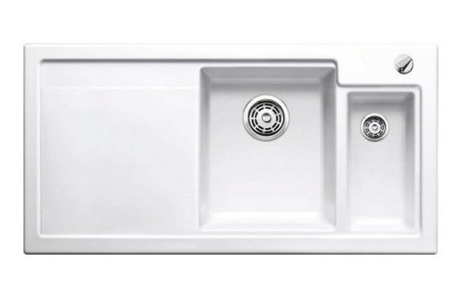 Мийка для кухні прямокутна BLANCO Axon II 6 S кераміка глянсовий білий 524137
