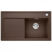 Мойка для кухни прямоугольная Blanco ZENAR 45 S-F SILGRANIT клапан-автомат  чаша справа  кофе 523799