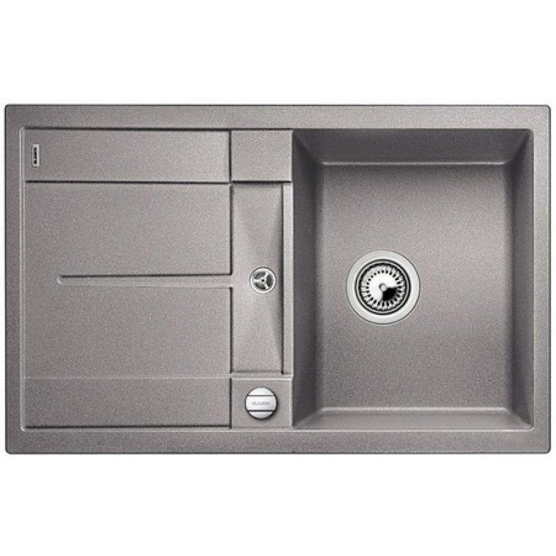 Мийка для кухні обертаємося прямокутна Blanco METRA 45 S-F клапан-автомат алюметаллик 519082