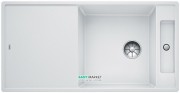 Мойка для кухни прямоугольная BLANCO Axia III XL 6 S-F SILGRANIT® белая 523529