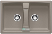 Мойка для кухни прямоугольная BLANCO LEXA 8 SILGRANIT врезная  серый беж 517340