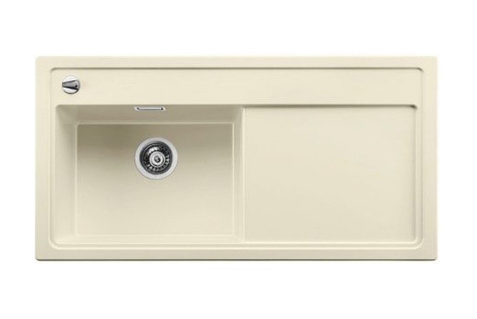 Мийка для кухні прямокутна Blanco Zenar XL 6 S-F SILGRANIT клапан-автомат чаша зліва жасмин 523913