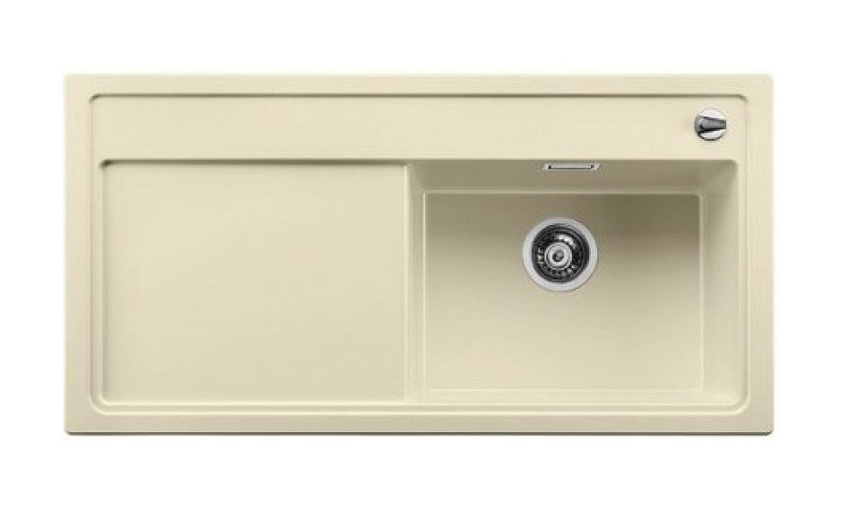 Мийка для кухні прямокутна Blanco Zenar XL 6 S-F SILGRANIT клапан-автомат чаша справа жасмин 523891