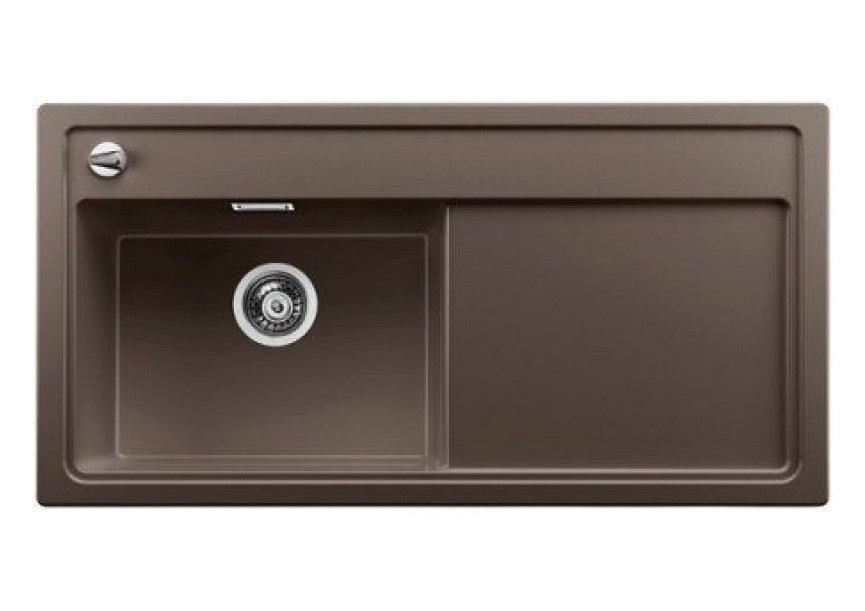 Мийка для кухні прямокутна Blanco Zenar XL 6 S-F SILGRANIT клапан-автомат чаша зліва кави 523915