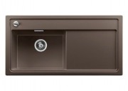 Мийка для кухні прямокутна Blanco Zenar XL 6 S-F SILGRANIT клапан-автомат чаша зліва кави 523915