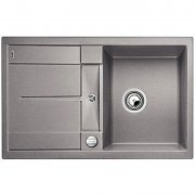 Мойка для кухни оборачиваемая прямоугольная Blanco METRA 45 S-F клапан-автомат  алюметаллик 519082
