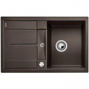 Мойка для кухни оборачиваемая прямоугольная Blanco METRA 45 S-F клапан-автомат  кофе 519088