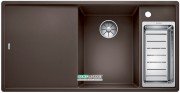 Мойка для кухни прямоугольная BLANCO Axia III 6 S-F SILGRANIT® кофе 523494