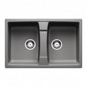 Мойка для кухни прямоугольная BLANCO LEXA 8 SILGRANIT врезная  алюметаллик 514693