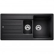 Мойка для кухни прямоугольная BLANCO Legra 6S SILGRANIT® антрацит 522207