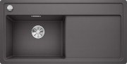 Мийка для кухні прямокутна Blanco Zenar XL 6 S-F SILGRANIT клапан-автомат чаша зліва антрацит 523909