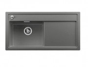 Мийка для кухні прямокутна Blanco Zenar XL 6 S-F SILGRANIT клапан-автомат чаша зліва алюметаллик 523911