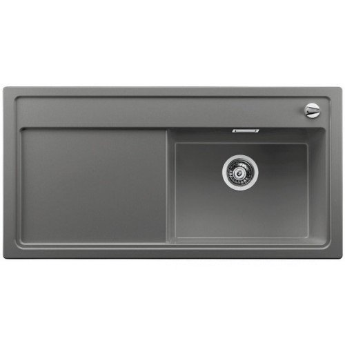 Мийка для кухні прямокутна Blanco Zenar XL 6 S-F SILGRANIT клапан-автомат чаша справа алюметаллик 523888