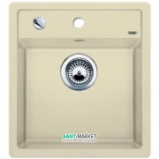 Мойка для кухни квадратная Blanco DALAGO 45-F SILGRANIT клапан-автомат  жасмин 517658