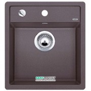 Мойка для кухни квадратная Blanco DALAGO 45-F SILGRANIT клапан-автомат  кофе 517171