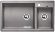 Мойка для кухни прямоугольная BLANCO METRA 9 SILGRANIT  врезная  чаша слева  алюметаллик 513268