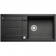 Мийка для кухні прямокутна Blanco METRA XL 6 S-F штучний граніт антрацит 519150
