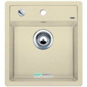 Мойка для кухни квадратная Blanco DALAGO 45-F SILGRANIT клапан-автомат  жасмин 517658