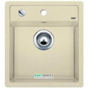 Мойка для кухни квадратная Blanco DALAGO 45-F SILGRANIT клапан-автомат  жасмин 517658