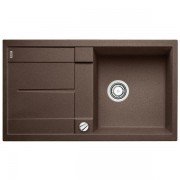 Мойка для кухни прямоугольная Blanco METRA 5 S-F клапан-автомат  кофе 519104
