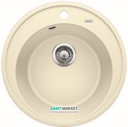 Мийка для кухні кругла Blanco RIONA 45 врізна штучний граніт жасмин 521399