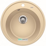 Мойка для кухни круглая Blanco RIONA 45 врезная  искусственный гранит  шампань 521400