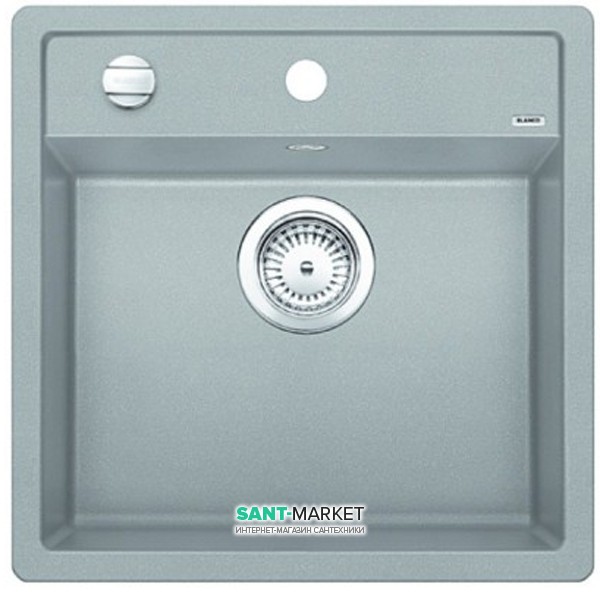 Мийка для кухні квадратна Blanco DALAGO 5-F штучний граніт алюметаллик 518531