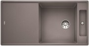 Мойка для кухни прямоугольная BLANCO Axia III XL 6S SILGRANIT врезная  с клапаном-автоматом  алюметаллик 523512
