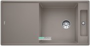 Мойка для кухни прямоугольная BLANCO Axia III XL 6S SILGRANIT врезная  с клапаном-автоматом  серый беж 523517
