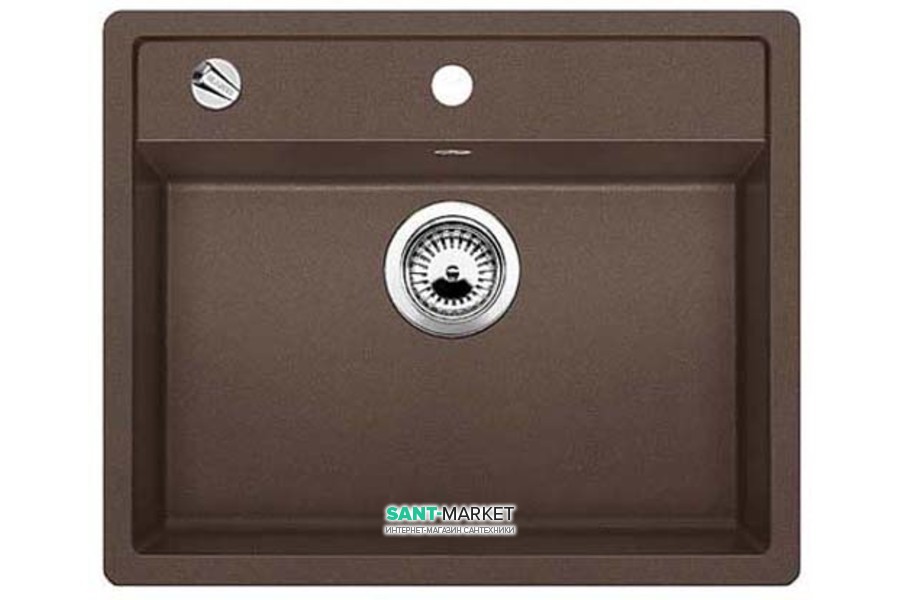 Мойка для кухни прямоугольная Blanco DALAGO 6-F искусственный гранит  кофе 515095