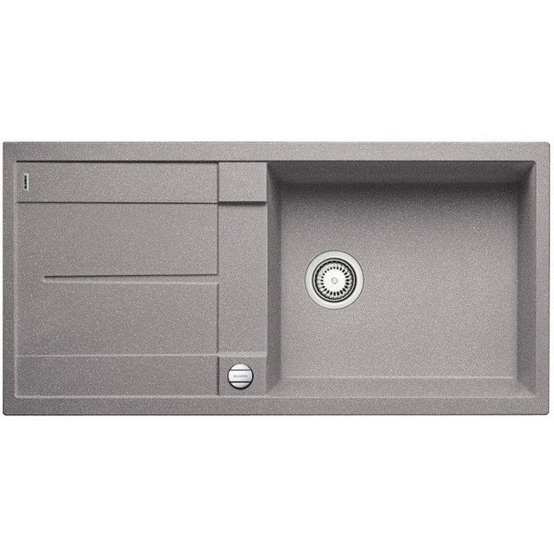 Мойка для кухни прямоугольная Blanco METRA XL 6 S-F  искусственный гранит  алюметаллик 519151