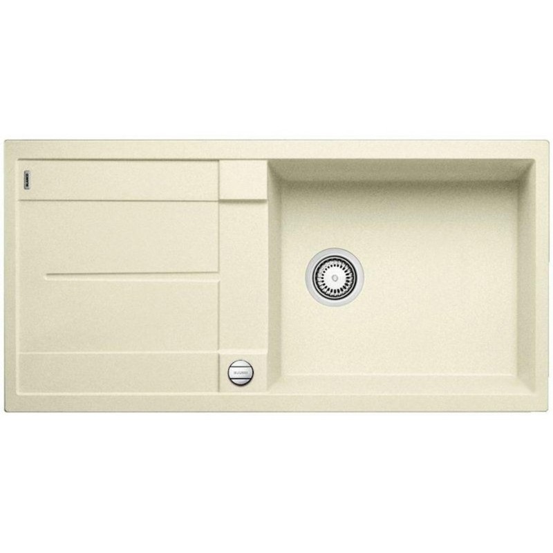 Мийка для кухні прямокутна Blanco METRA XL 6 S-F штучний граніт жасмин 516523