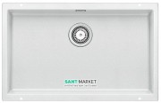 Мойка для кухни прямоугольная BLANCO SUBLINE 700-U SILGRANIT под столешницу  белый 523446