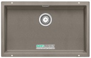 Мойка для кухни прямоугольная BLANCO SUBLINE 700-U SILGRANIT под столешницу  серый беж 523449