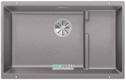 Мойка для кухни прямоугольная BLANCO SUBLINE 700-U Level SILGRANIT под столешницу  алюметаллик 523540
